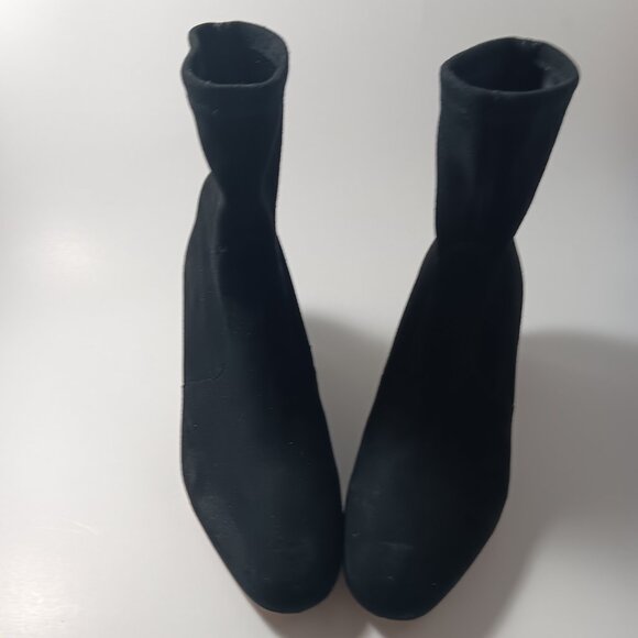 Stuart weitzman  niki  60 booties black  size 4 1/2 - Picture 5 of 7